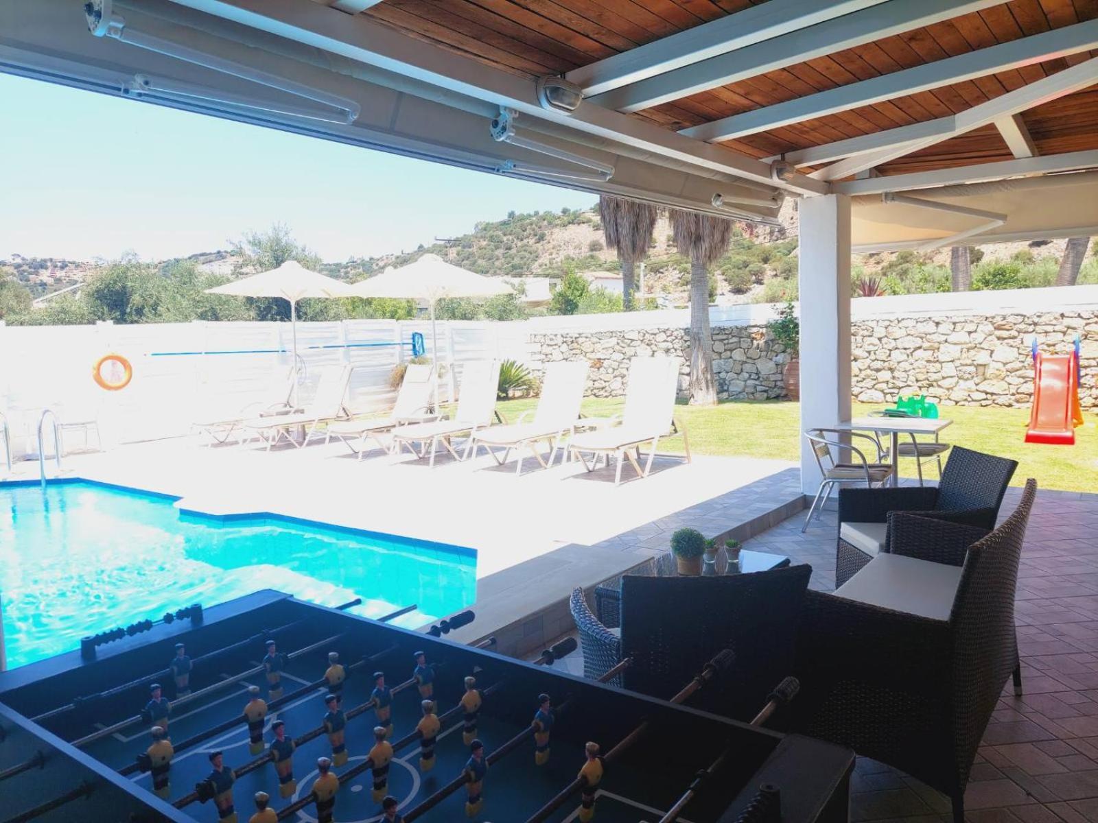 Villa Campos- Less Than 5-Min Walk To Kalivaki Beach جورجيوبوليس المظهر الخارجي الصورة